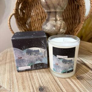 Winter Scent Natural Wax Candle /large