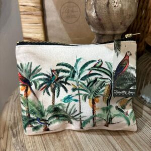 Palm Tree Luxurious Make up Bag