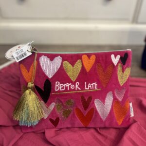 Small Talk Clutch "Better Late Than Ugly"