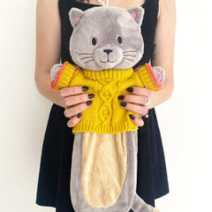 Cat in a Jumper Hot Water Bottle