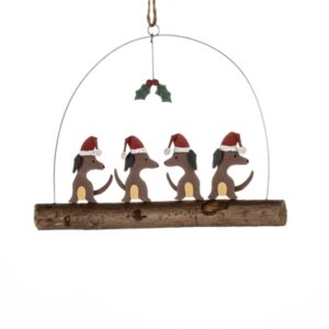 Sausage Fest Stick Christmas Decoration