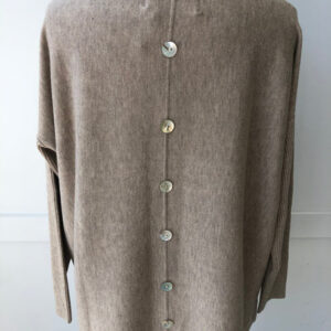 Button Back Jumper/Linen