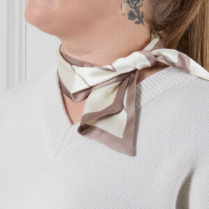 Chalk Harriet Scarf/ Beige /Cream