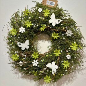 Rustic Door Wreath "Butterfly"