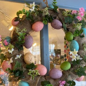 Rustic Easter Door Wreath