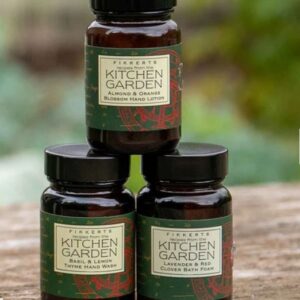 Kitchen Garden Favourites Gift Basil & Lemon Thyme, Almond & Orange Blossom, Lavender & Red Clover