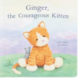 Jellycat Ginger "The Courageous Kitten"Book