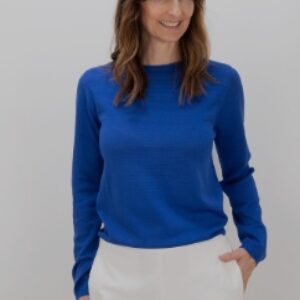 Chalk Ally Jumper/ Cobalt Blue