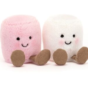 Jellycat Amuseable Pink & White Marshmellows