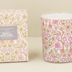 Gisela Graham Pink Floral Damask Scented Candle