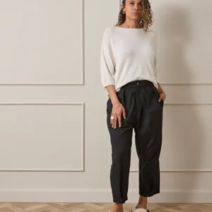 Chalk Morgan Top/Off White