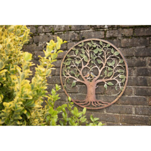 Love Birds Wall Plaque Green