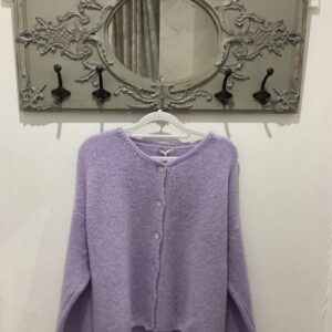 Mohair cardigan- lilac