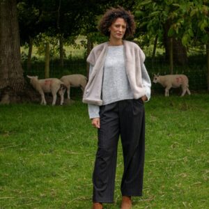 Chalk Phoebe Jumper Silver
