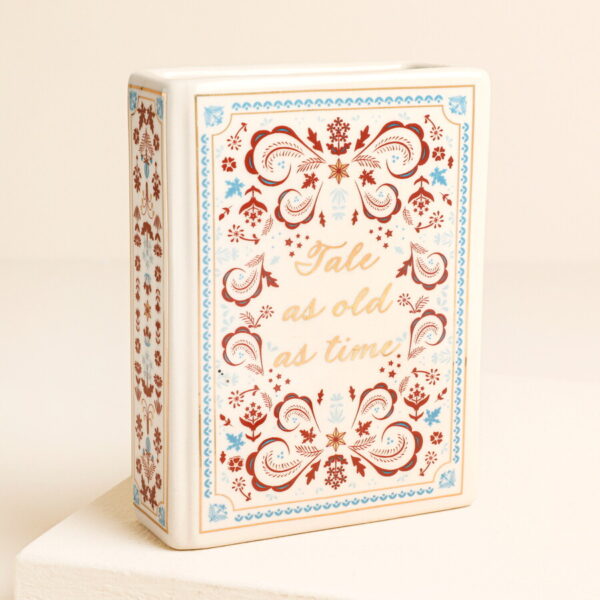 Tale as old as time mini book vase