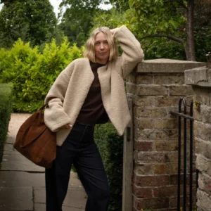 Chalk Kate coat in oat